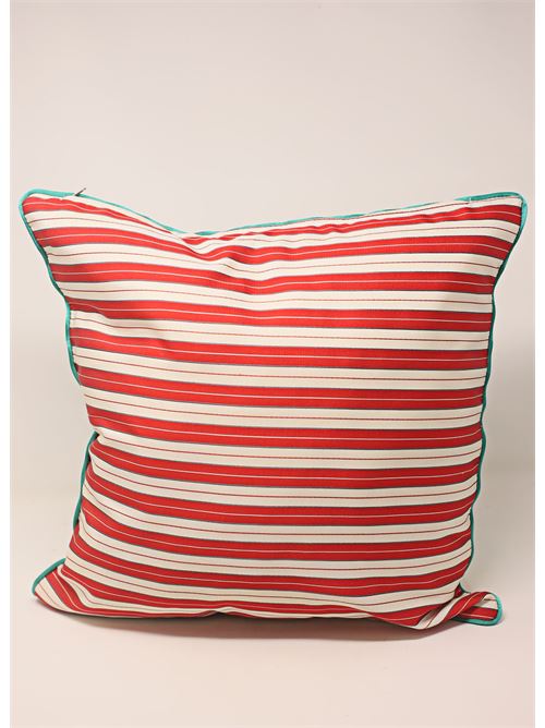Cuscino decorativo con stampa pesci Laboratorio Capri | 45X45FOUKARDELBETOVAL